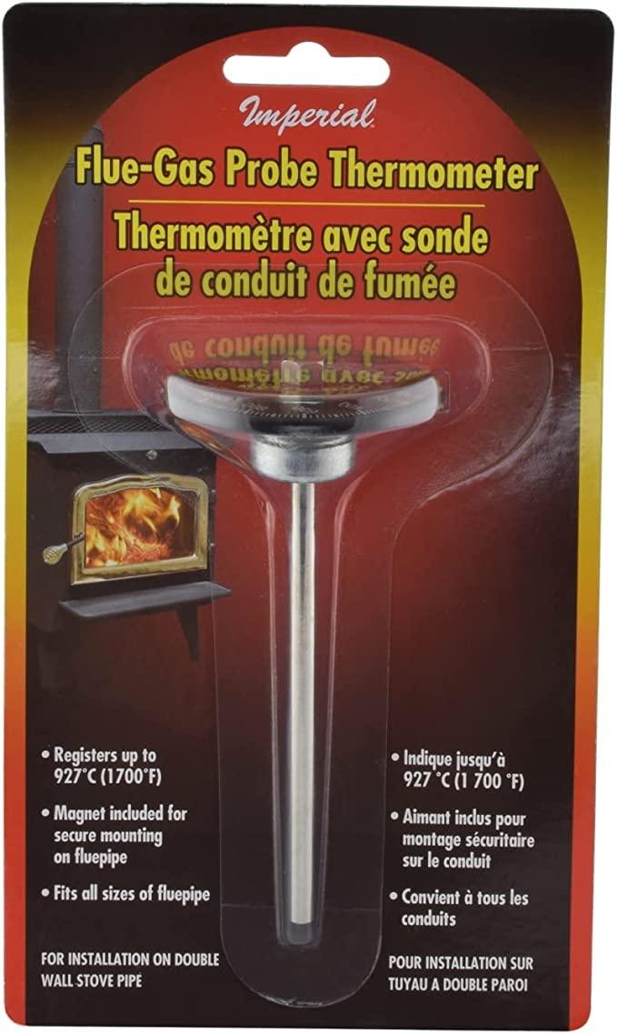 Probe Thermometer  Double Wall Chimney Pipe Thermometer