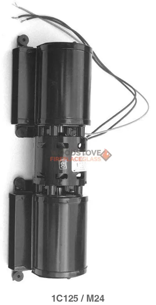 Double Blower 1C125 - Woodstove Fireplace Glass