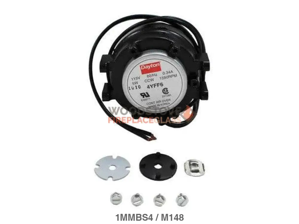 Motor (1MMBS4) For Buck Stoves - Woodstove Fireplace Glass