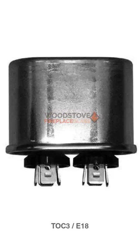 Black Bart Capacitor (1CBB1) - Woodstove Fireplace Glass