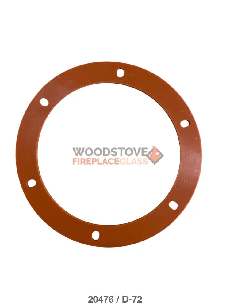 HHT #812-4710 6" Round Combustion Motor Hub Gasket | Silicone (20476)