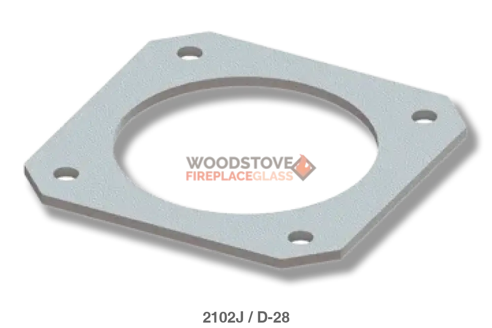 St Croix Quick Disconnect Gasket - Exhaust (2102J) - Woodstove Fireplace Glass