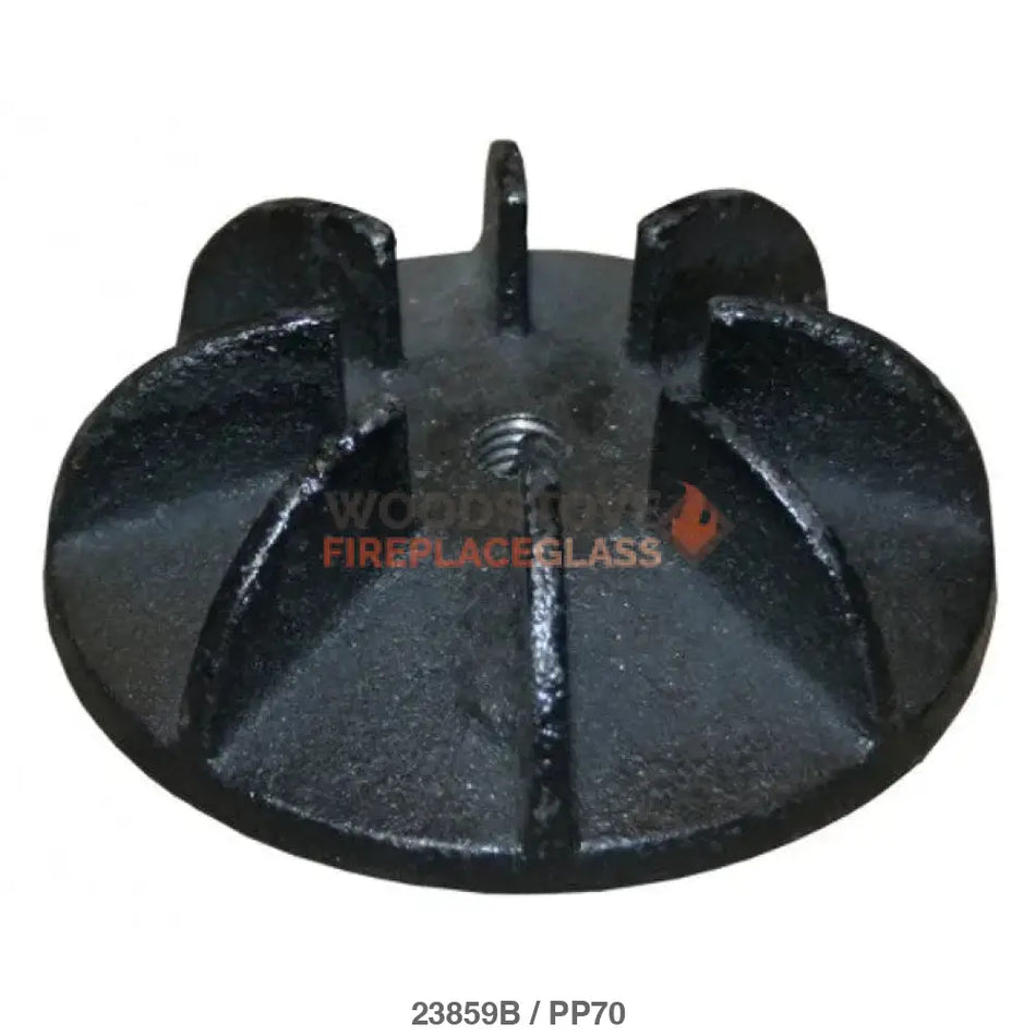 US Stove Spin Damper (23859B) - Woodstove Fireplace Glass