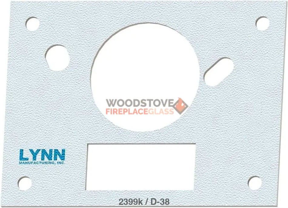 Lynn Manufacturing Replacement Harman Pellet Stove Burn Pot Gasket 3-44-00409, 1-00-07381, 2399K - Woodstove Fireplace Glass