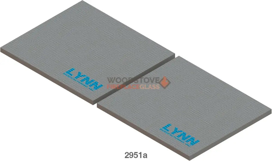 Lynn Manufacturing Replacement WoodPro Ceramic Fiber Board Set, WS-TS-2000, BAFFLE-BD-20, Set of 2, 2951A