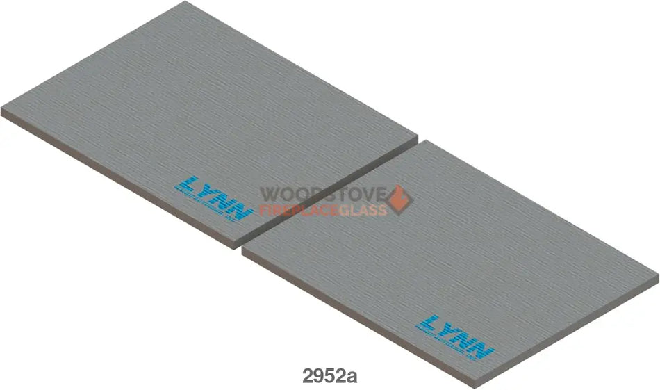 Lynn Manufacturing Replacement WoodPro Ceramic Fiber Board Set, WS-TS-2500, BAFFLE-BD-25, Set of 2, 2952A