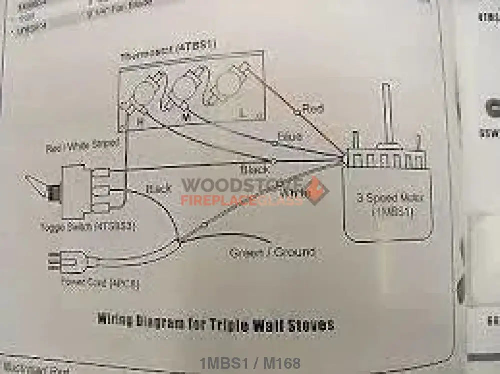 Motors Fasco (1MBS1) Fits Buck Stoves and Others - Woodstove Fireplace Glass