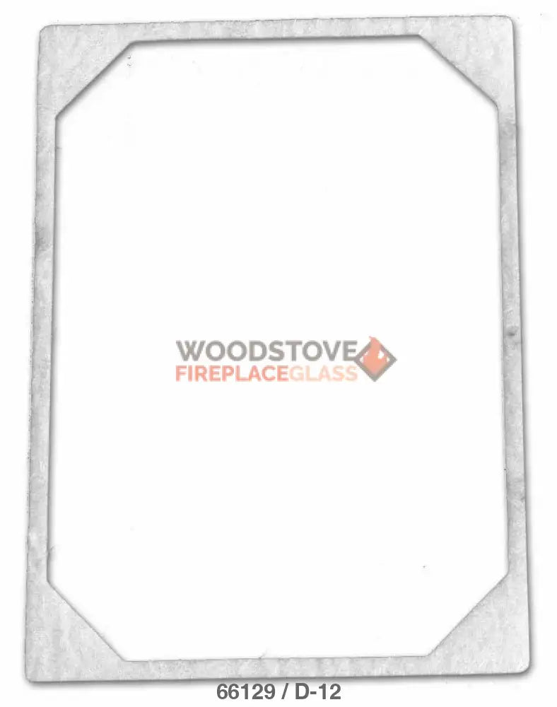 6 1/2 x 9 Die Cut glass gasket - Woodstove Fireplace Glass