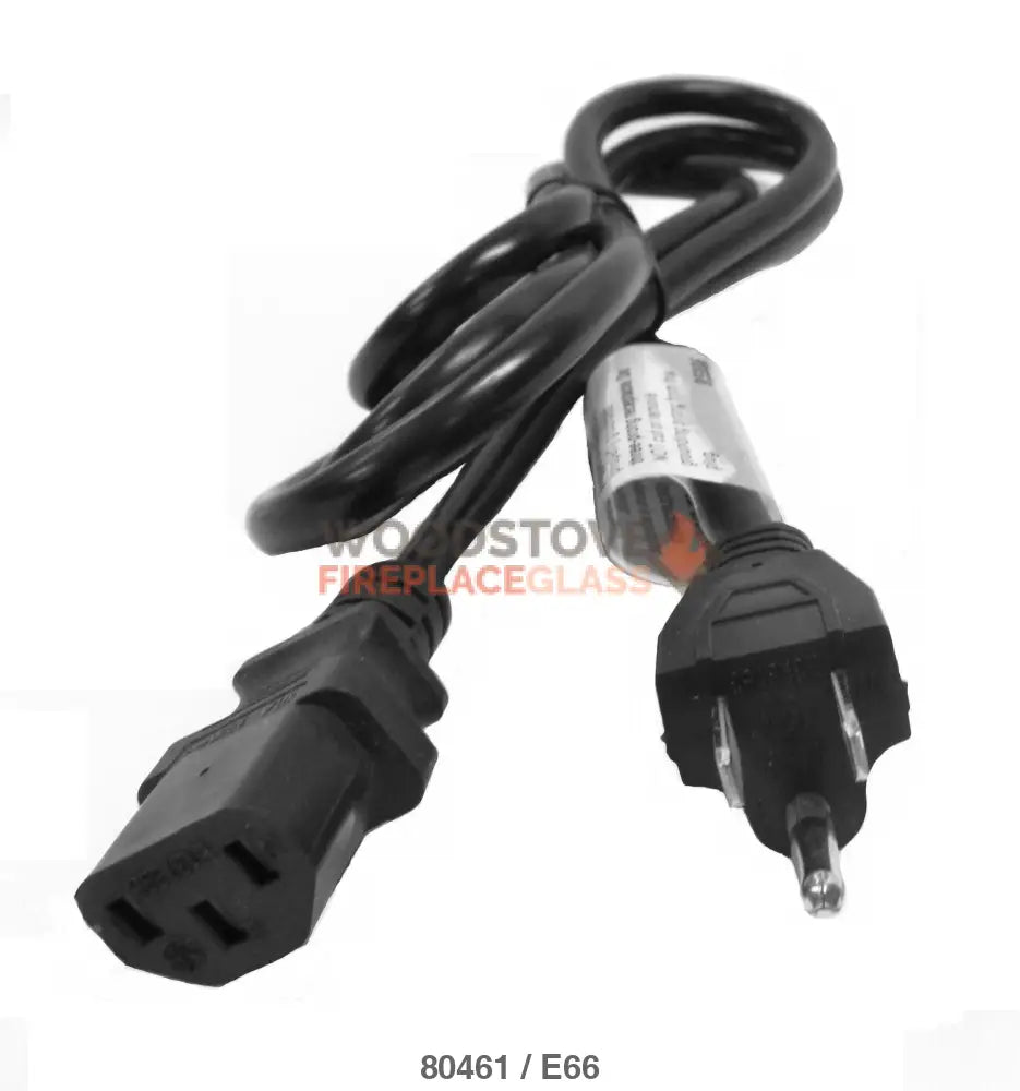 USSC Power Supply Cord (80461) (C-E-061) - Woodstove Fireplace Glass