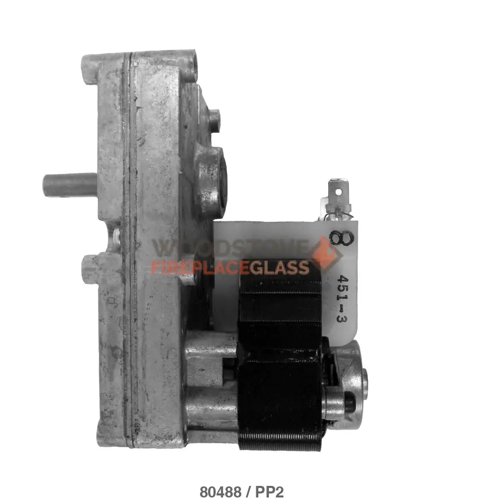 Auger/Agitator Drive Motor (80488) - Woodstove Fireplace Glass