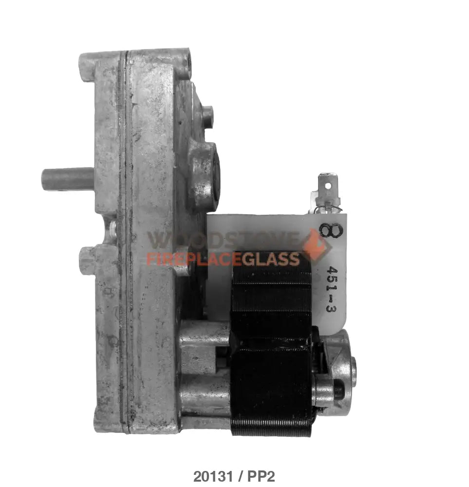 Englander Auger/Agitator Drive Motor (PU-047040) - Woodstove Fireplace Glass