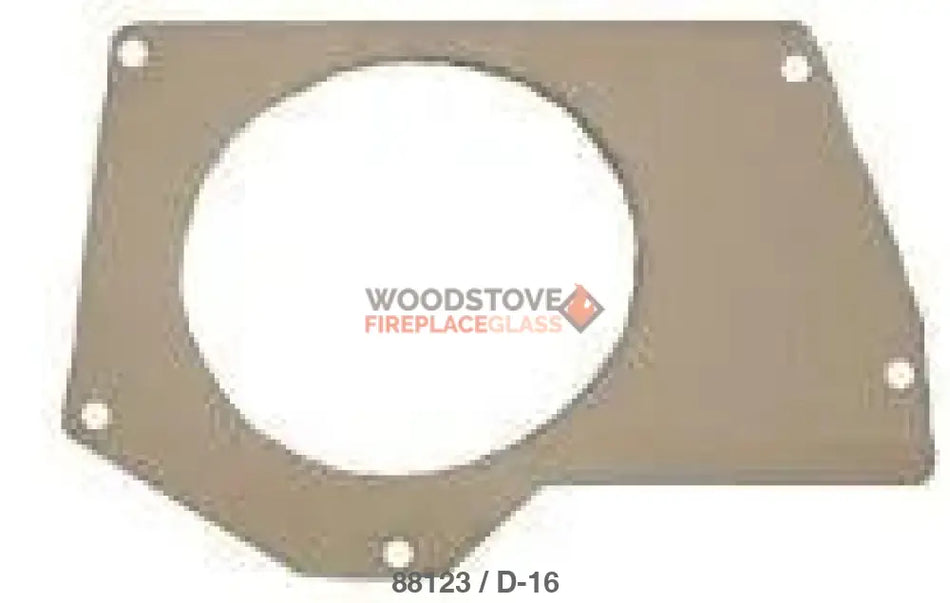 Combustion Blower gasket for Multifuel and Pellet Furnaces (88123) - Woodstove Fireplace Glass