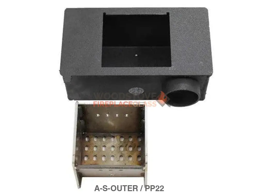 Outer Burn-pot Fits Many Models, A-S-OUTER (69964) - Woodstove Fireplace Glass