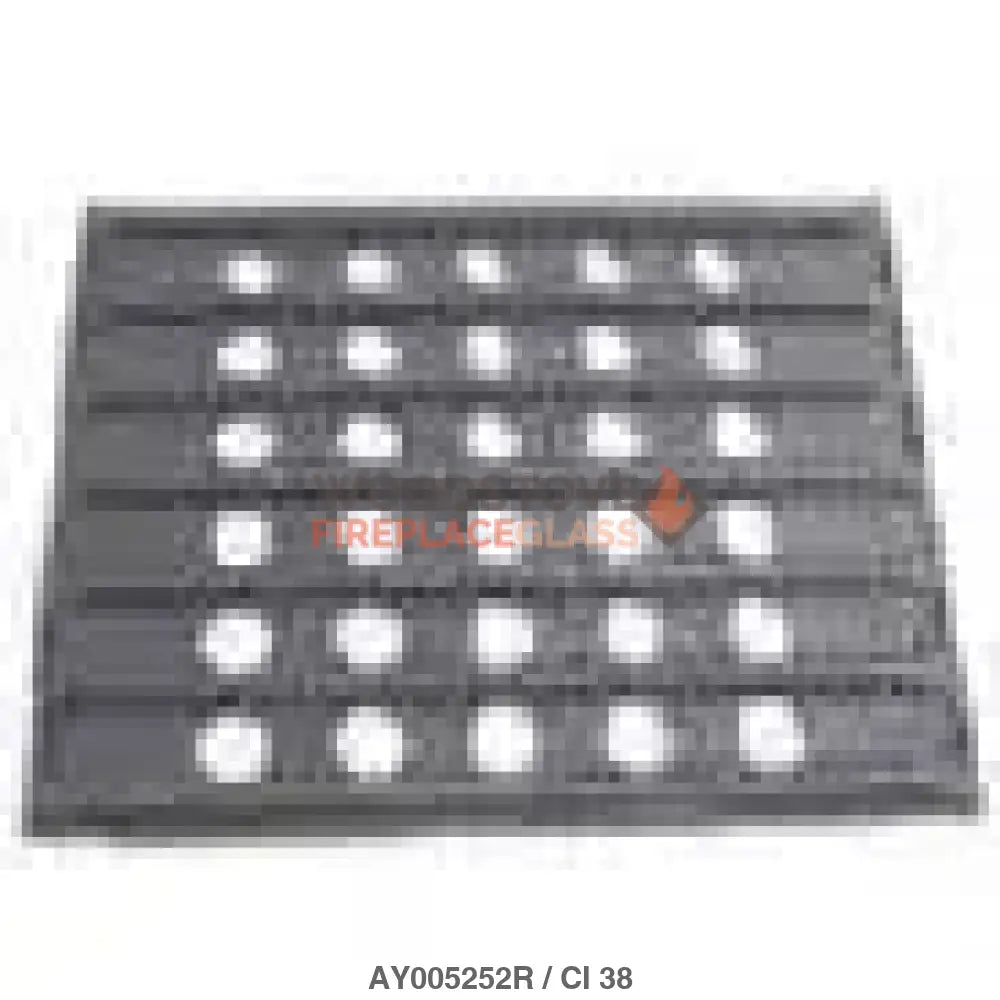 AY005252R Grate #41 - 12 1/2" x 9" (5252R) - Woodstove Fireplace Glass