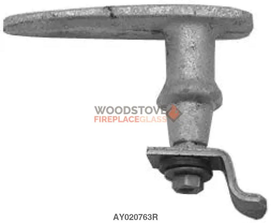 AY020763R Ash Door Handle Assembly - Woodstove Fireplace Glass