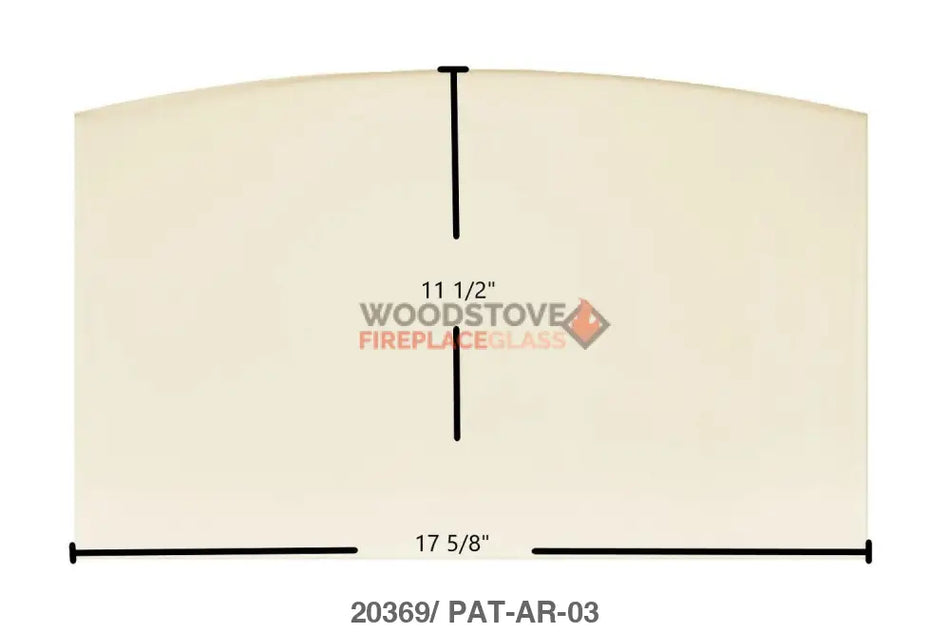 Arrow i22 Glass - Woodstove Fireplace Glass