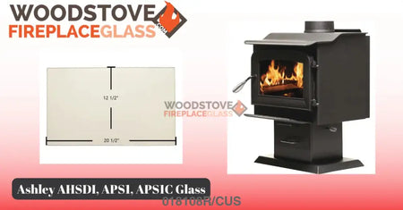 Ashley AHSDI, APS1, APS1C Glass - Woodstove Fireplace Glass