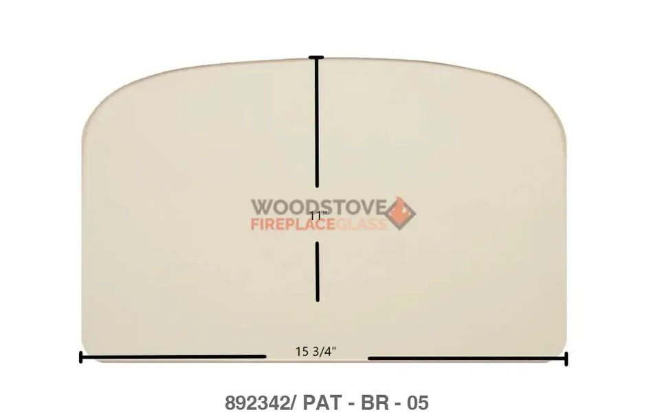 Ashley AWC21 Glass - Woodstove Fireplace Glass