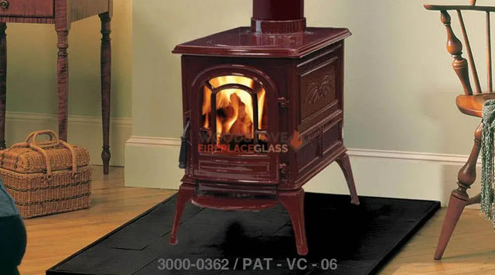 Vermont Castings Aspen 1920 Glass - Woodstove Fireplace Glass