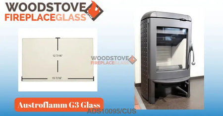 Austroflamm G3 Glass - Woodstove Fireplace Glass