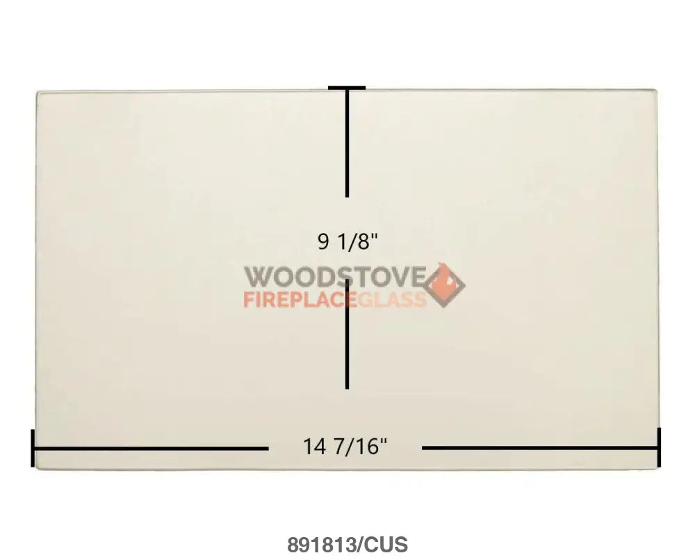 Breckwell SWC31, SW2100, SW4100 - Woodstove Fireplace Glass