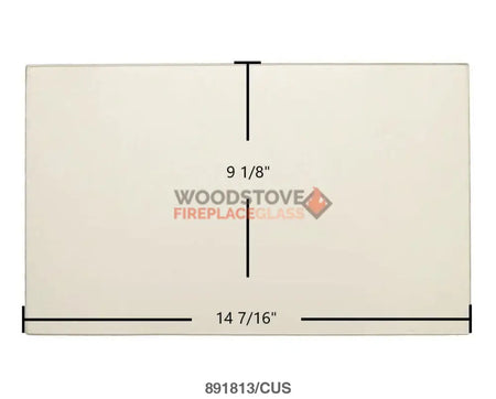 Breckwell SWC31, SW2100, SW4100 - Woodstove Fireplace Glass