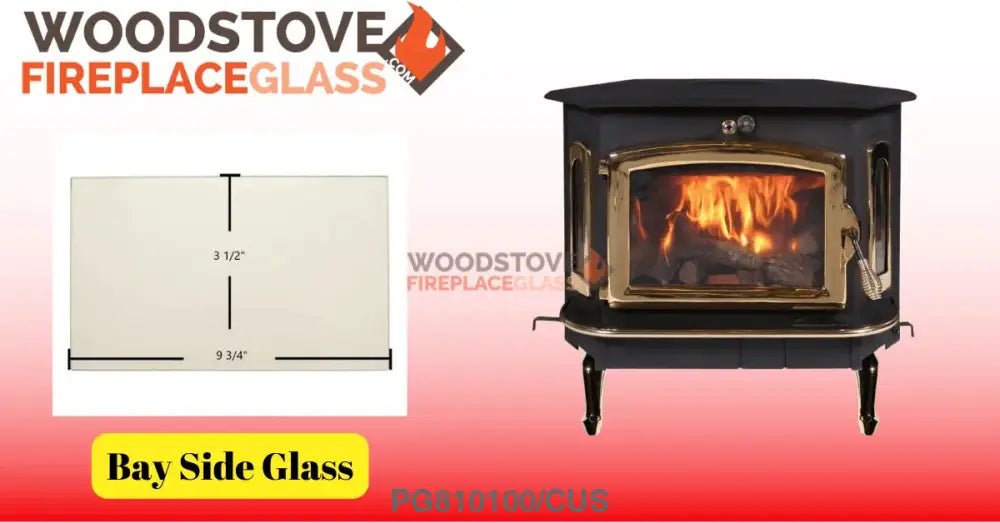 Bay Side Glass - Woodstove Fireplace Glass