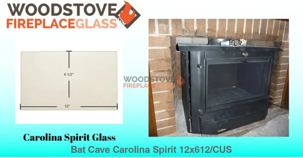 Carolina Spirit glass - Woodstove Fireplace Glass