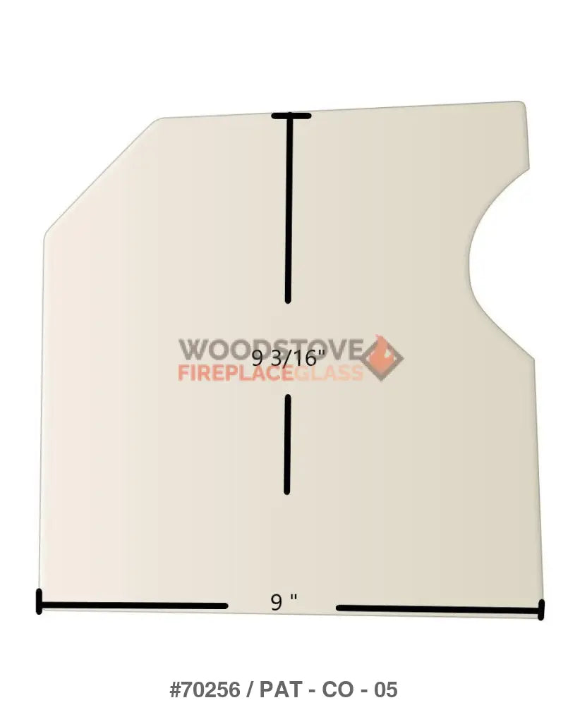 Country Double Door Glass - Woodstove Fireplace Glass