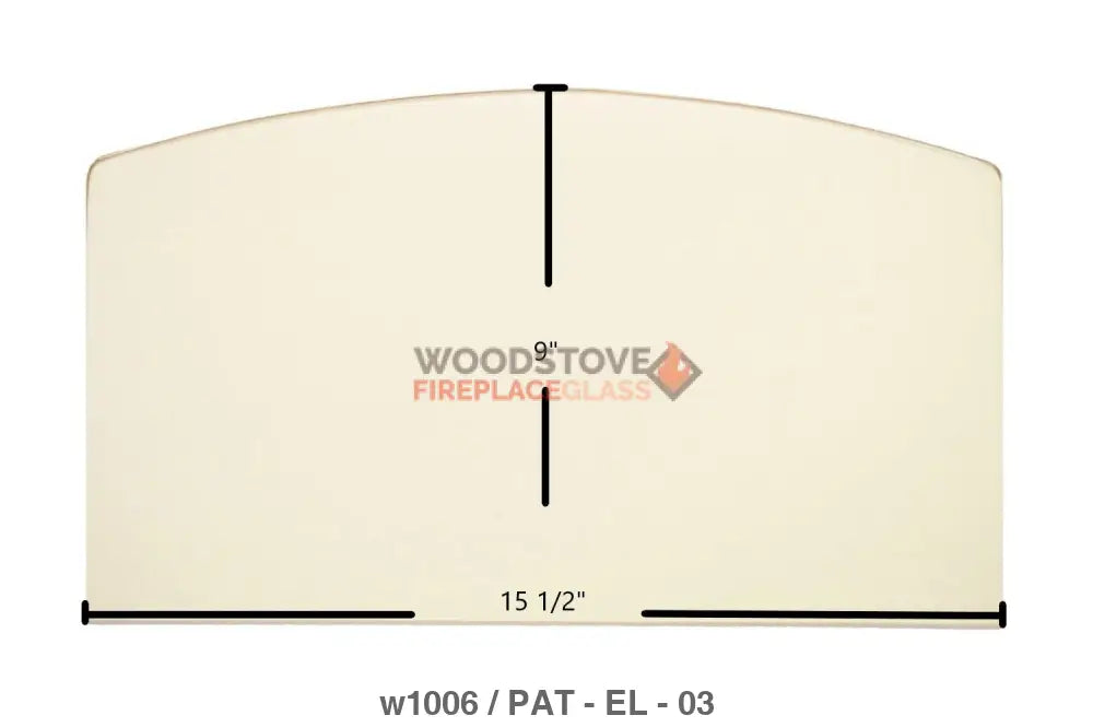 Elmira 900, 1700, 2100, 2300, 2700, 2800, Fireview 2100 Glass - Woodstove Fireplace Glass