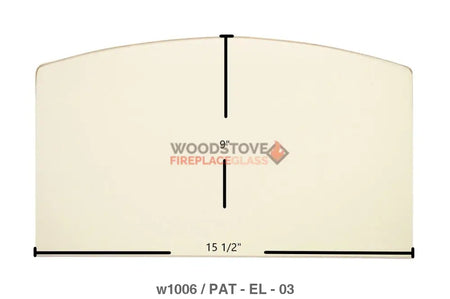 Elmira 900, 1700, 2100, 2300, 2700, 2800, Fireview 2100 Glass - Woodstove Fireplace Glass