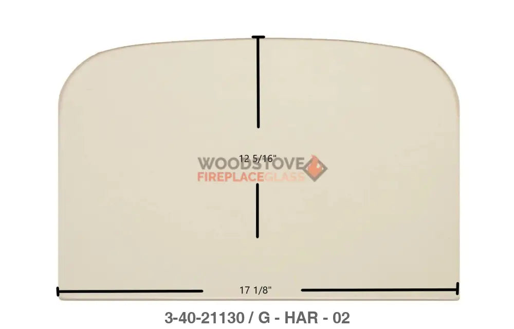 Harman Oakwood Glass - Woodstove Fireplace Glass