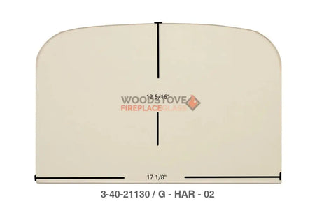 Harman Oakwood Glass - Woodstove Fireplace Glass