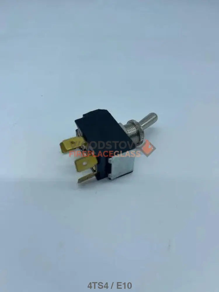 4 Prong Toggle Switch (4TS4) - Woodstove Fireplace Glass