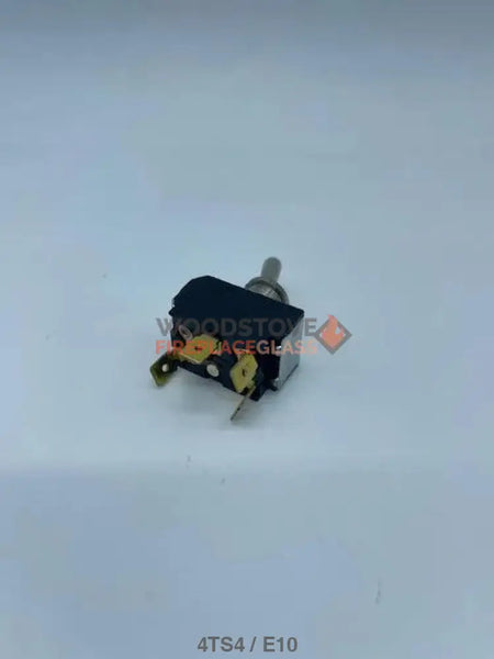 4 Prong Toggle Switch (4TS4) - Woodstove Fireplace Glass