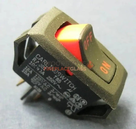 Carling On/Off Switch (RA911VB) - Woodstove Fireplace Glass