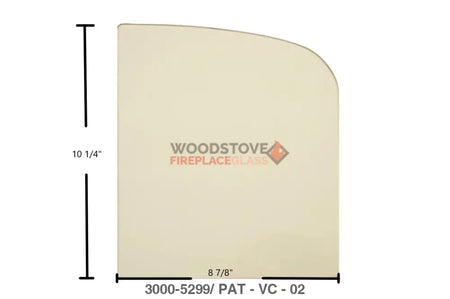 Vermont Castings Encore Flexburn 2040 (Right Door) Glass - Woodstove Fireplace Glass