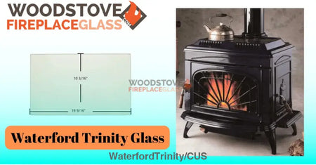 Waterford Trinity Glass (68-133-010) - Woodstove Fireplace Glass