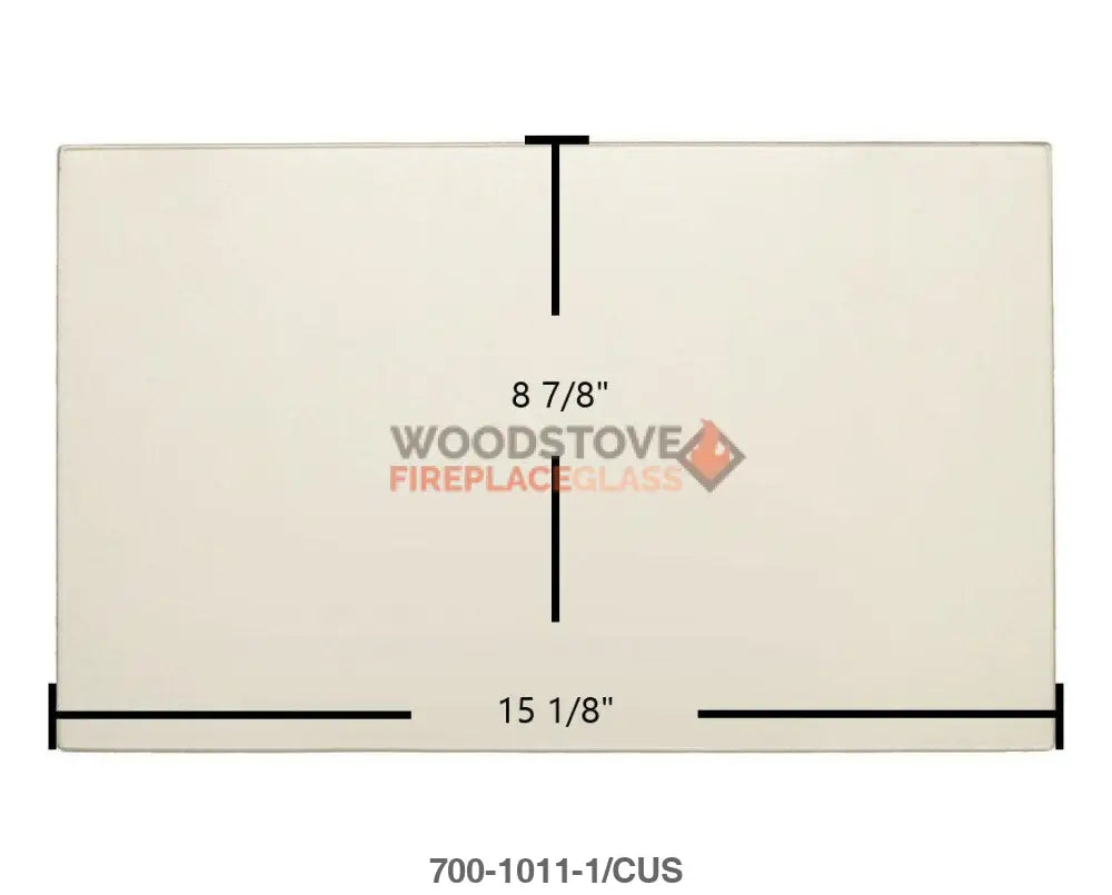 Country Flame Sequoia 2160, FA 455 Glass - Woodstove Fireplace Glass