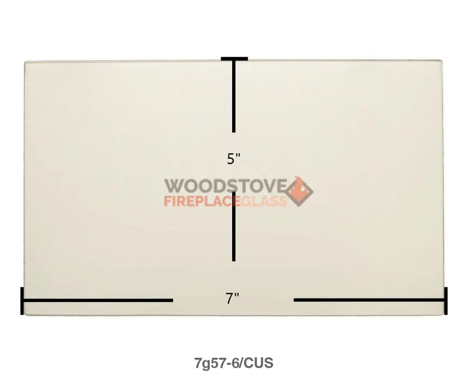 Appalachian Double Door Glass (7G57-6) - Woodstove Fireplace Glass