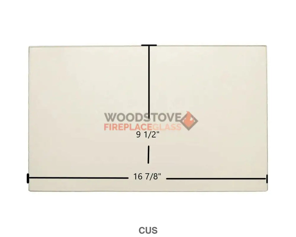 Ashley AFS241 Glass (053350) - Woodstove Fireplace Glass