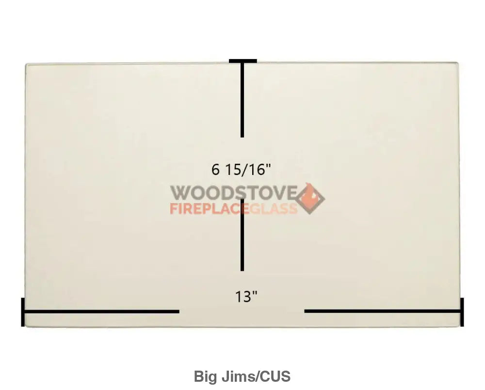 Big Jims Glass - Woodstove Fireplace Glass