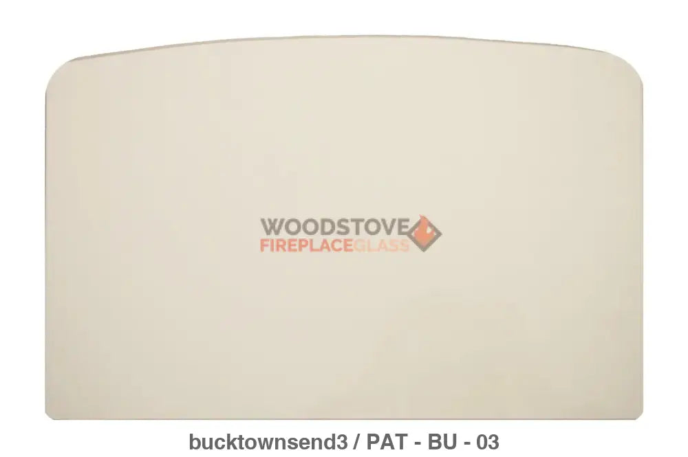 Buck Stove Townsend III Glass - Woodstove Fireplace Glass