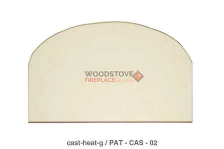 Cast Heat Glass - Woodstove Fireplace Glass