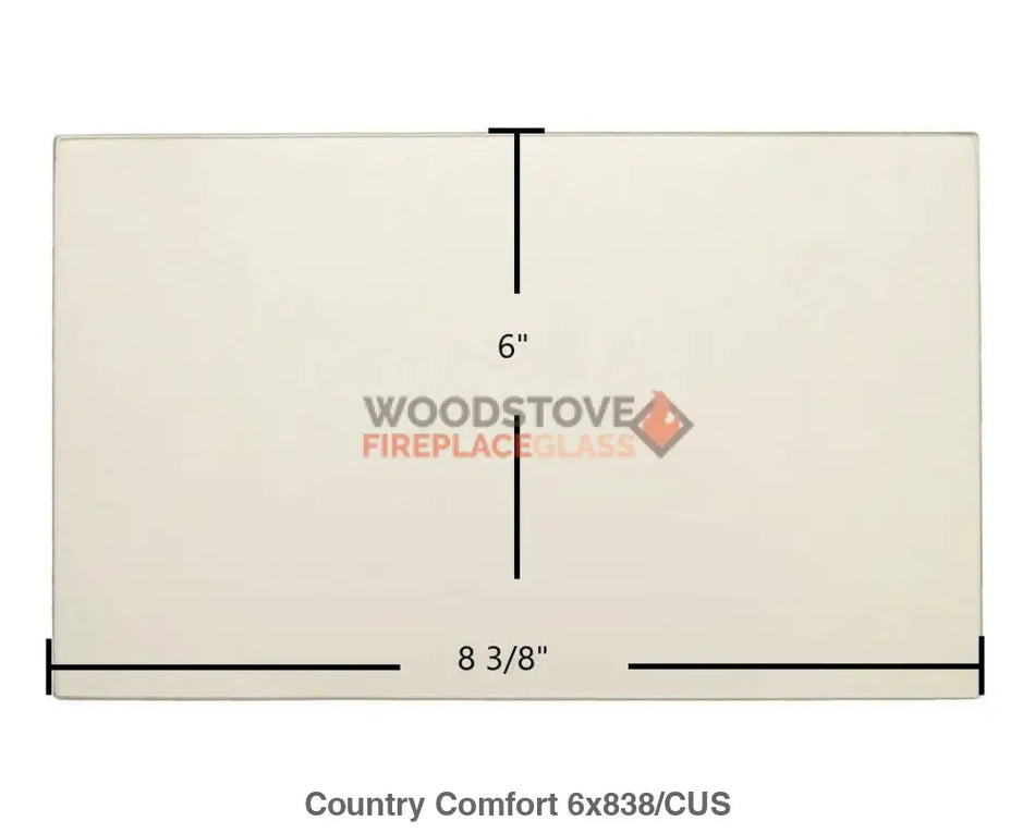 Country Comfort CC325 Glass - Woodstove Fireplace Glass