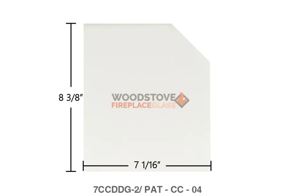 Country Comfort Insert Glass - Woodstove Fireplace Glass