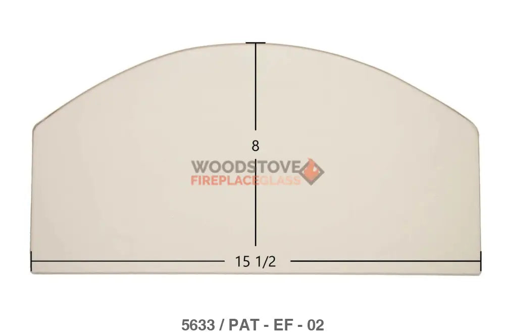 Efel Giant Arden Glass - Woodstove Fireplace Glass