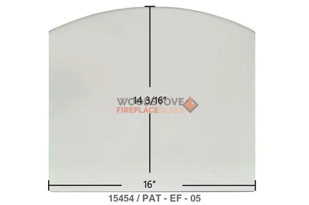 Efel Symphony Gas 487.64, 491.64 Glass - Woodstove Fireplace Glass