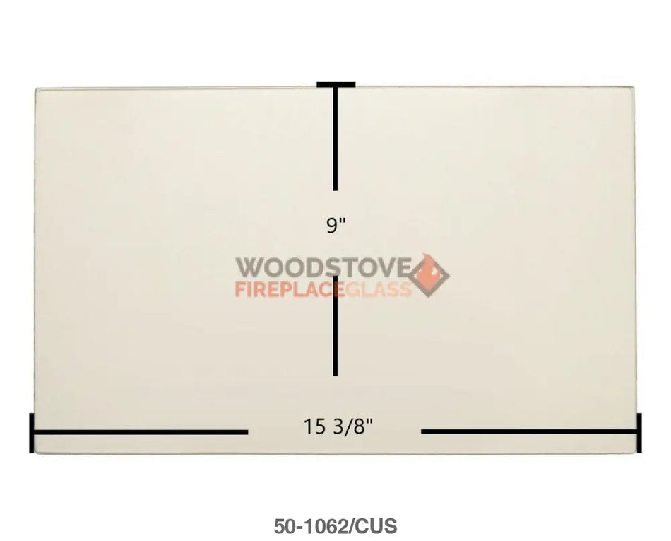 Enviro EF3 - Front Glass - Woodstove Fireplace Glass