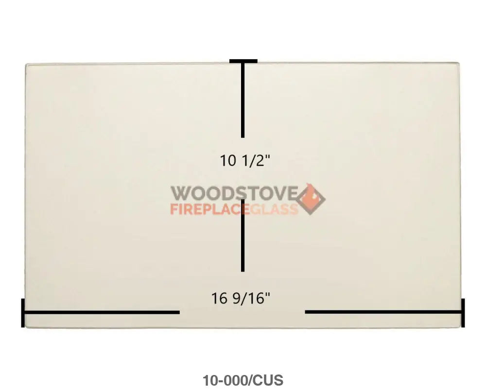 Enviro Kodiak 1000/1200/1600/1700/2100, 1600INS, Cabello 1200 FPI, Cabello 1700 FPI, Venice 1200, Venice 1700, Boston 1200-C/1700-C Glass - Woodstove Fireplace Glass